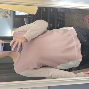 Denver Hayes Mauve and White Long Sleeve Tee